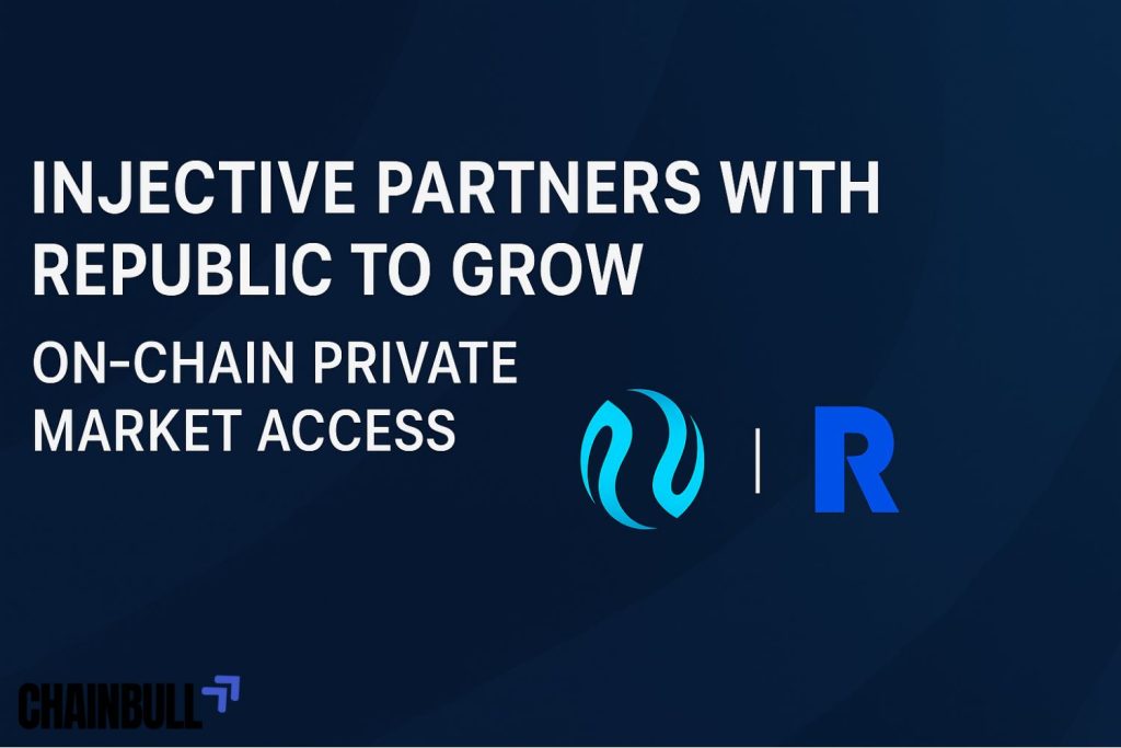 News banner on Injective Partners with Republic to Grow On-Chain Private Market Access
